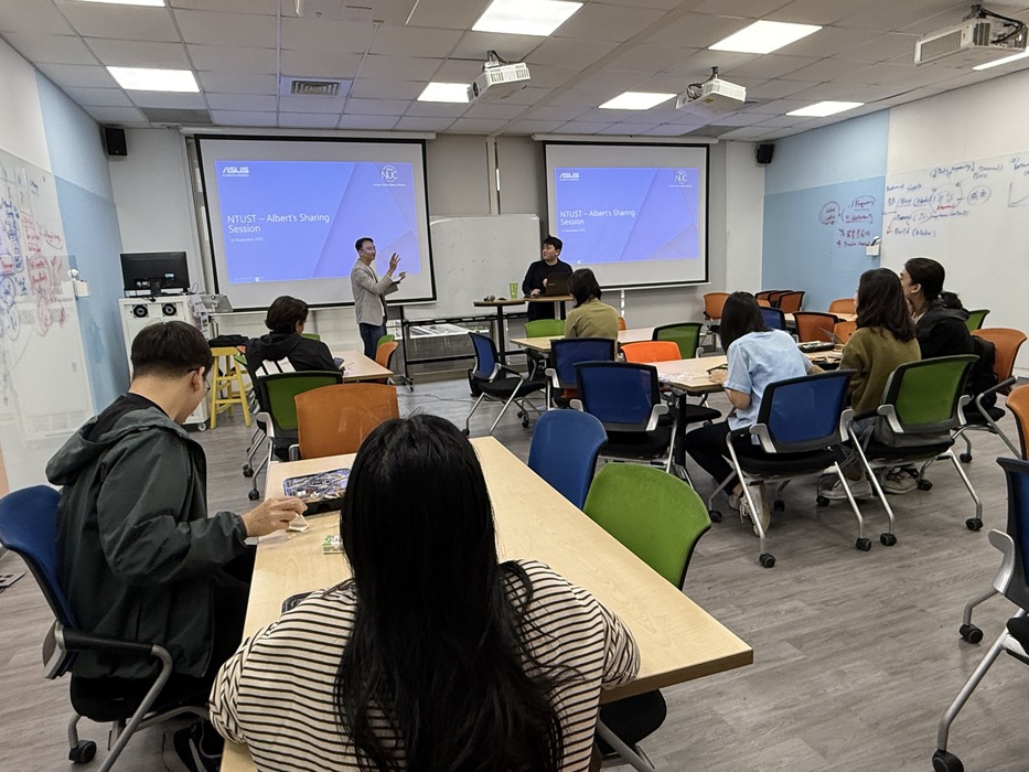 校友職涯分享講座 — ASUS 產品經理 Albert 回校分享在臺就業經驗圖片