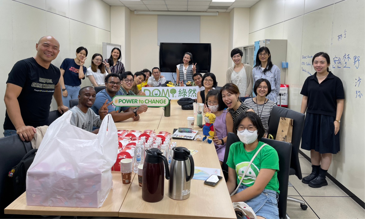 DOMI綠然參訪團隊合影圖片